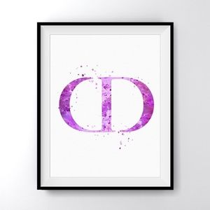 Framed 5" x 7" Pink CD Art Print